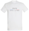 T-shirt mixte "Rouen Capitale du monde" - Imprimerie Propost Services à Rouen